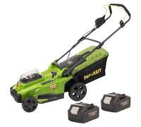 Procraft PLM20bb Tondeuse à gazon sans fil 40 V ( 2x 20 V ) 370 mm Brushless + 2x batterie 4,0 Ah - sans chargeur