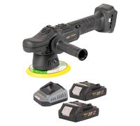 Procraft PM20bb polisseuse sur batterie 20 V 150 mm + 2x batterie 2,0 Ah + chargeur