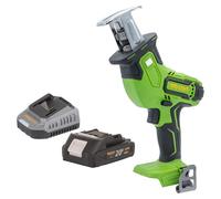 Procraft PSS30bb Scie sabre sans fil 20 V Brushless + 1x batterie 2,0 Ah + chargeur