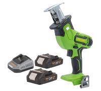 Procraft PSS30bb Scie sabre sans fil 20 V Brushless + 2x batterie 2,0 Ah + chargeur