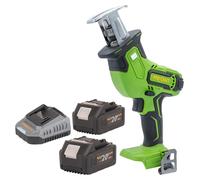 Procraft PSS30bb Scie sabre sans fil 20 V Brushless + 2x batterie 4,0 Ah + chargeur