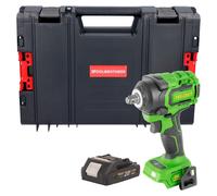Procraft PWA18bb hoc sans fil 20 V 550 Nm 1/2" Brushless + 1x batterie 2,0 Ah + RHINO Toolcase - sans chargeur