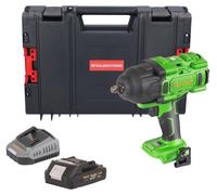 Procraft PWA80bb hoc sans fil 20 V 1600 Nm 1/2" Brushless + 1x batterie 2,0 Ah + chargeur + boîte à outils RHINO