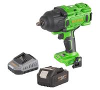 Procraft PWA80bb hoc sans fil 20 V 1600 Nm 1/2" Brushless + 1x batterie 4,0 Ah + chargeur