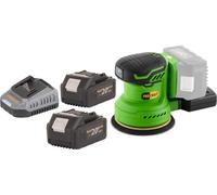 Procraft PX20BLbb Ponceuse excentrique sans fil 20 V 125 mm Brushless + 2x batterie 4,0 Ah + chargeur