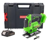 Procraft ST22 Scie sauteuse sans fil 20 V 80 mm Brushless + 1x batterie 2,0 Ah + RHINO Toolcase - sans chargeur