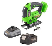 Procraft ST22 Scie sauteuse sans fil 20 V 80 mm Brushless + 1x batterie 4,0 Ah + chargeur