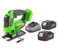 Procraft ST22 Scie sauteuse sans fil 20 V 80 mm Brushless + 2x batterie 4,0 Ah + chargeur