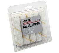 ProDec Advance 10 Paquet - 10.2cm Microfibre Court Pile Minis Rouleaux à