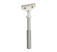 ProDec Advance ALDT002 Titan Grattoir robuste de 10,2 cm avec lames en acier trempé à double épaisseur, manche chromé robuste avec poignée souple, offre une puissance de grattage maximale, argenté