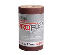 Prodec Advance Proflex Flexible Papier de Verre Abrasif Aluminium Oxyde 5 Mètre