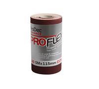 ProDec Advance Rouleau de 5 m de papier abrasif, oxyde d’aluminium, grain 240 extra fin ProFlex ultra flexible, résistant aux fissures pour poncer bois, peinture, plâtre, joints, métal et plus