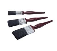 ProDec Contractor Lot de 3 pinceaux universels, Poils Mixtes pour Une Finition Lisse avec Les émulsions, peintures Brillantes et satinées sur Murs, plafonds, Bois et métal