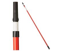 ProDec Contractor Manche télescopique 1,8 m - 3,0 m pour montures de rouleau, fermeture quart de tour, compatible avec les montures à visser et à emboîter