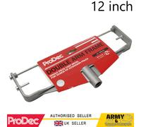 ProDec Monture 300 mm en Aluminium coulé Double Branche avec raccord vissé pour Manche télescopique, raccords Divers pour Rouleaux, Barre sur Toute la Largeur et goupilles