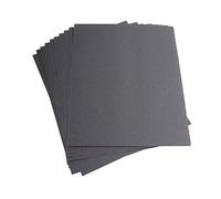ProDec Lot de 10 grandes feuilles de papier abrasif grains divers ponçage sec et humide pour poncer bois, mobilier, métal, plâtre, peinture, ponçage automobile