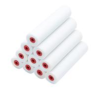 ProDec Lot de 10 mini-rouleaux en mousse haute densité, finition lisse avec peintures brillantes/satinées sur plinthe, rebord de fenêtre, porte à panneaux, placards, métal, etc