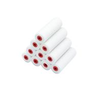 ProDec Lot de 10 mini-rouleaux en mousse haute densité, finition lisse avec peintures brillantes/satinées sur plinthe, rebord de fenêtre, porte à panneaux, placards, métal, etc