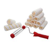 ProDec Lot de 13 articles, rouleaux 225 mm x 44 mm tissés haute performance et monture pour une finition lisse avec émulsions pro et particuliers sur murs intérieurs et plafonds
