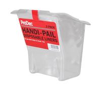 ProDec Lot de 3 doublures jetables pour seau à main
