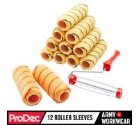ProDec Lot de 13 articles rouleaux 225 mm x 44 mm tissés et monture