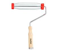 ProDec Monture professionnelle à manche en bois 225 mm x 44 mm, 5 fils métalliques antidérapants et raccord à emboîter pour les manches télescopiques
