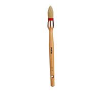 ProDec Pinceau à rechampir arrondi professionnel, fibres synthétiques, pour peindre fenêtres à guillotine, linteaux, surfaces arrondies, moulées ou profilées avec peinture brillante ou satinée, 18 mm