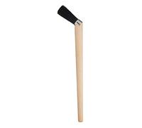 ProDec Pinceau coudé 19 mm à long manche de 125 mm pour espaces difficiles à peindre, notamment les murs hauts, plafonds, angles, derrière les tuyaux, pour tous les types de peinture