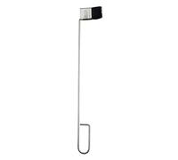 ProDec Pinceau coudé pour radiateur, Manche 400 mm, pour Peindre derrière Les radiateurs et espaces à l’accès Difficile, pour émulsions, peintures Brillantes, satinées, sous-Couches