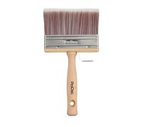 ProDec Pinceau pour Application Rapide d’émulsion, Peinture de maçonnerie, lasure, Vernis, Murs intérieurs et extérieurs, plafonds, remises, clôtures, Surfaces Rugueuses, 100 mm