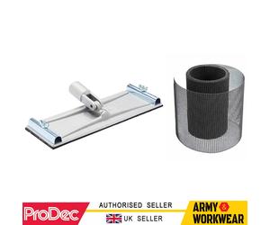 Prodec Ponçage Tête Mobile 360° Résistante 120 Grit Maille Abrafive 5m