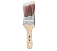 ProDec Premier Pinceau à rechampir Pro, Fibres synthétiques, Manche Court, Lignes Ultra nettes avec Les émulsions, peintures Brillantes et satinées sur Murs, plafonds, Bois et métal, 50 mm