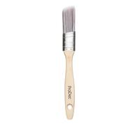 ProDec Premier Pinceau de Peinture synthétique Ovale Professionnel pour Une Finition Lisse avec émulsion, peintures Brillantes et satinées sur Murs, plafonds, Bois et métal, 25 mm