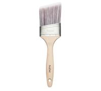 ProDec Premier Pinceau Ovale Professionnel pour Une Finition Lisse avec émulsion, peintures Brillantes et satinées sur Murs, plafonds, Bois et métal, 75 mm