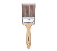 ProDec Premier Pinceau Professionnel, Fibres synthétiques pour Une Finition Lisse avec Les émulsions, peintures Brillantes et satinées sur Murs, plafonds, Bois et métal, 75 mm