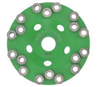 PRODIAMANT AeroDisc Disque à poncer diamanté 125 mm M14 - Ponçage à faible poussière - Pour béton, chape et masse d'équilibrage, support en acier optimisé pour le poids