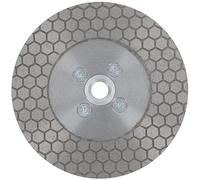PRODIAMANT Disque à onglet diamanté, 125 mm, avec bride M14, idéal pour la coupe et le ponçage de précision des carreaux et du grès cérame à 45 °, durable et efficace
