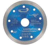 PRODIAMANT Disque à tronçonner diamant professionnel Carrelage/grès fin F50 Disque à tronçonner diamant extra fin 115 mm x 22,2 mm pour une épaisseur de plaque jusqu'à 20 mm
