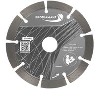 PRODIAMANT Disque à tronçonner diamanté 125 x 22,2 mm 10mm Segment professionnel béton, pierre, brique, universel 125mm