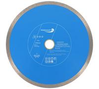 PRODIAMANT Disque à tronçonner diamanté Carrelage professionnel 250 mm x 30/25,4 mm F702 ProRim pas d'éclats pour les carreaux émaillés Grès cérame et pierre naturelle