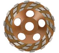 PRODIAMANT Disque abrasif diamanté TurboSpeed+ de qualité supérieure - 125 mm x 22,2 mm - Pour béton, maçonnerie, pierre