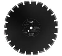 PRODIAMANT Disque diamant 400 mm x 20 mm abrasif pour routes, asphalte, chape, béton léger, béton frais, grès et réfractaire