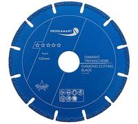 PRODIAMANT Disque diamant pour coupe universelle Titanit 125 mm x 22,2 mm Multicut, coupe tous les matériaux de construction