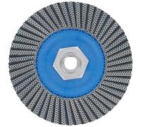 PRODIAMANT Disques abrasifs diamantés à lamelles PDS 115 mm pour carrelage et pierre naturelle K400 - Lamelles hybrides pour ponçage à sec
