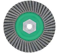 PRODIAMANT Disques abrasifs diamantés PDS Ø 115 mm x M14 - K60, lamelles hybrides pour ponçage à sec du carrelage, du grès cérame et de la pierre naturelle, pour meuleuses d'angle