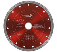 PRODIAMANT F35 Disque à tronçonner diamanté carrelage 200 mm x 30 mm - avec anneau 25,4 mm, pour carrelage et grès cérame, disque pour machines de table à eau