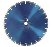 PRODIAMANT Fastcut Highspeed disque à tronçonner diamanté 350 mm x 25,4 mm pour matériaux de construction très durs comme la brique silico-calcaire