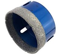 PRODIAMANT Foret à carrelage diamanté 78 mm x M14 Carrelage, grès cérame, céramique pour meuleuse d'angle Qualité Premium