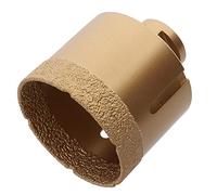 PRODIAMANT Foret à carrelage professionnel Carrelage 68 mm x M14 Foret diamanté Meuleuse d'angle pour le forage à sec dans le grès cérame, le carrelage mural et la pierre naturelle