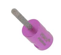 PRODIAMANT Fraise à joints diamantée de qualité supérieure - 6 mm x 35 mm - Pour façade, façade et meuleuse d'angle M14 - Rose et argenté